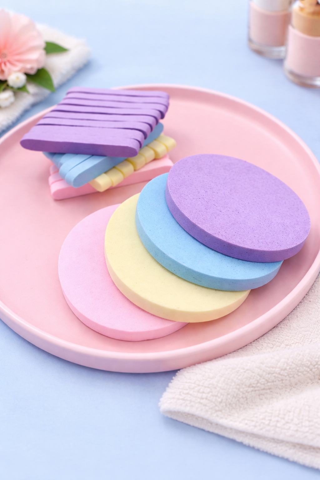 Facial Cleaning Sponge - Compressed