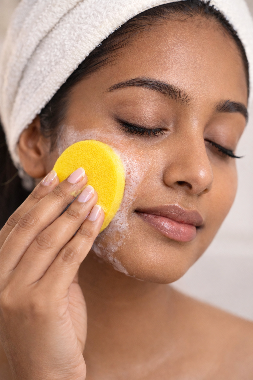 Facial Cleaning Sponge - Compressed