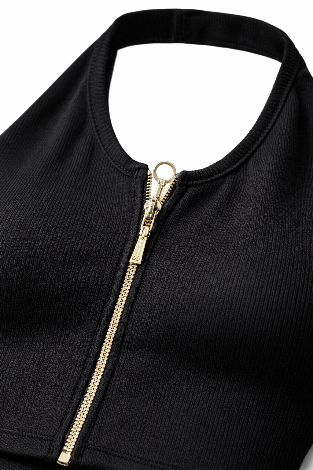 SculptFit Halter Crop Top